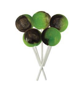 Chocolate Lime 5 Lollies Per Bag