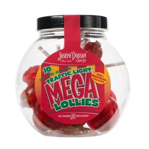 Traffic Light 10 Lollies Per Jar