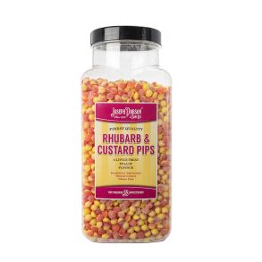 Rhubarb & Custard Pips 2.72kg Large Jar