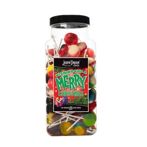 Christmas 90 Lollies Per Large Jar